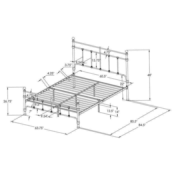 Novak Eastern King, Full, Queen, & Twin Bed