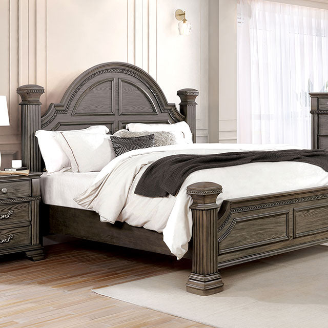 Pamphilos Queen Bedroom Set Gray & Beige