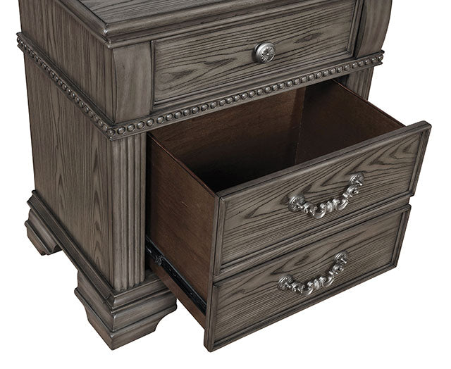 Pamphilos Queen Bedroom Set Gray & Beige