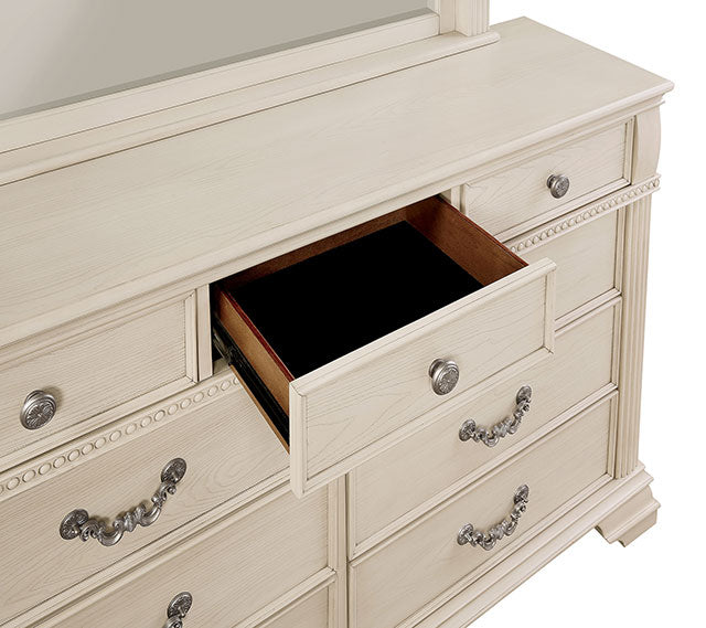 Pamphilos Queen Bedroom Set Gray & Beige